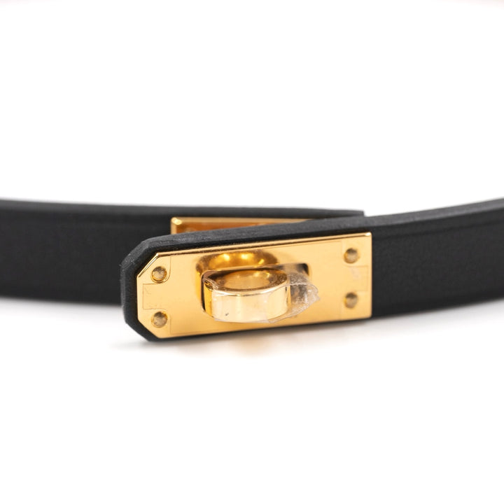 Hermès Mini Kelly Choker Gold with Gold Hardware - Gemaee  UAE