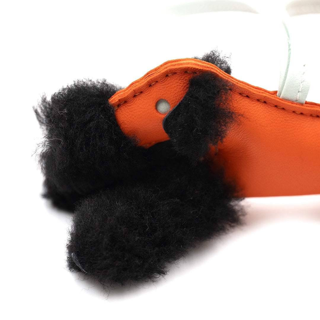 Hermès Budy Charm - Noir/Feu/Vert Peppermint - Gemaee  UAE