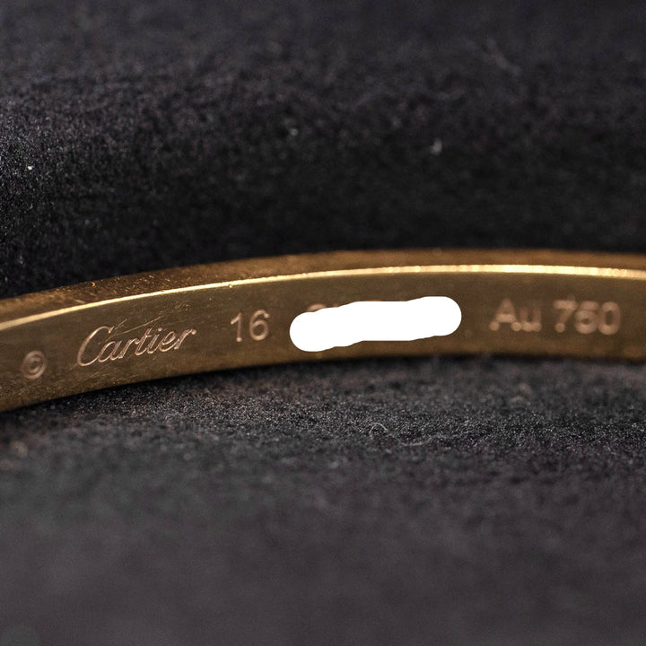 Cartier Love Bracelet Small Model in 18K Yellow Gold - Gemaee  UAE