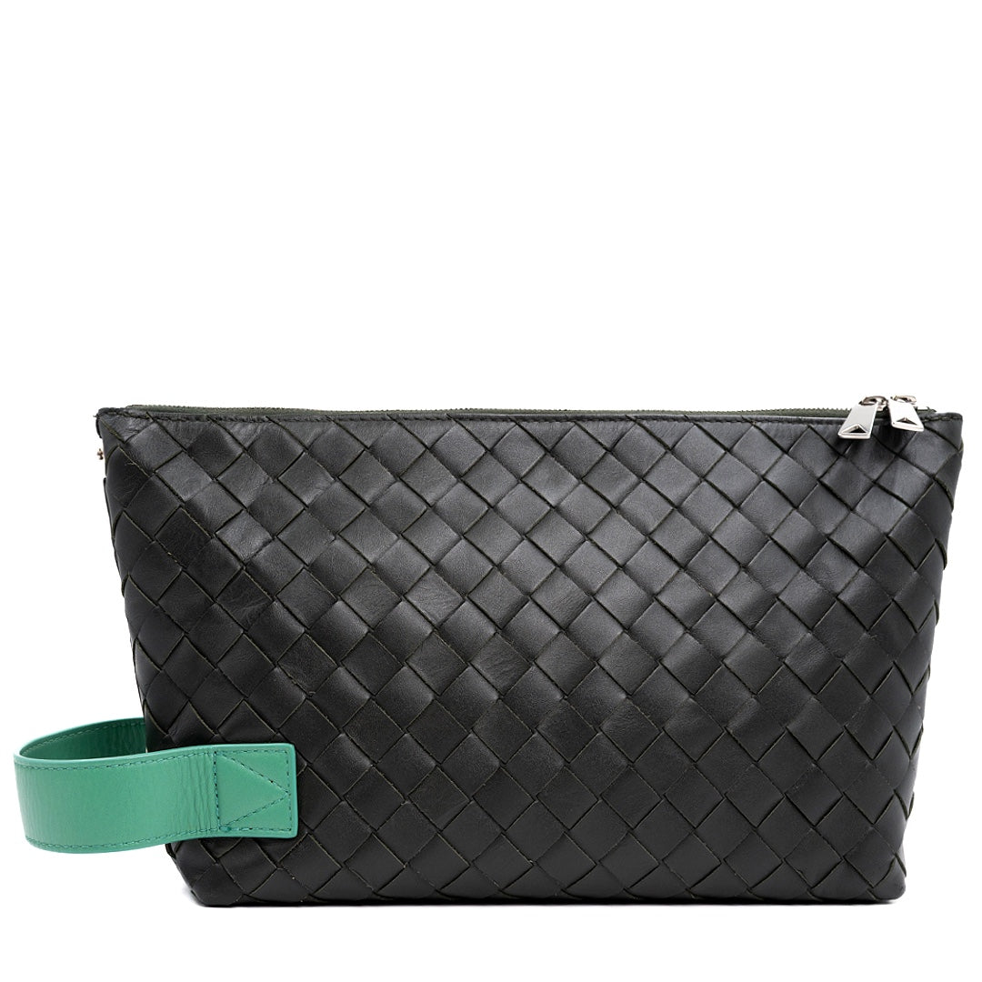 Bottega Veneta Intrecciato Toiletry Case - Gemaee  UAE