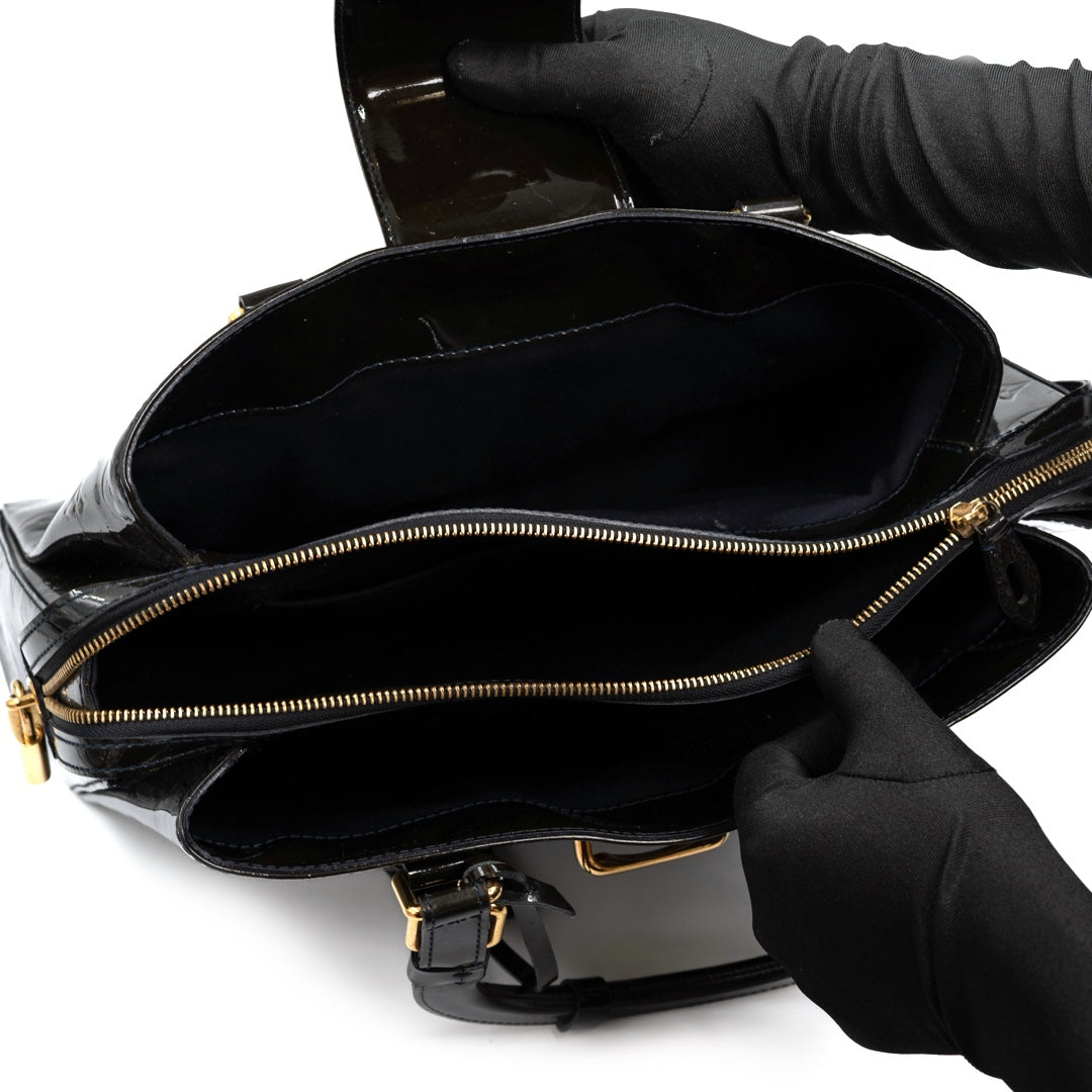 Louis Vuitton Melrose Avenue Bag in Amarante Monogram Vernis Leather - Gemaee  UAE