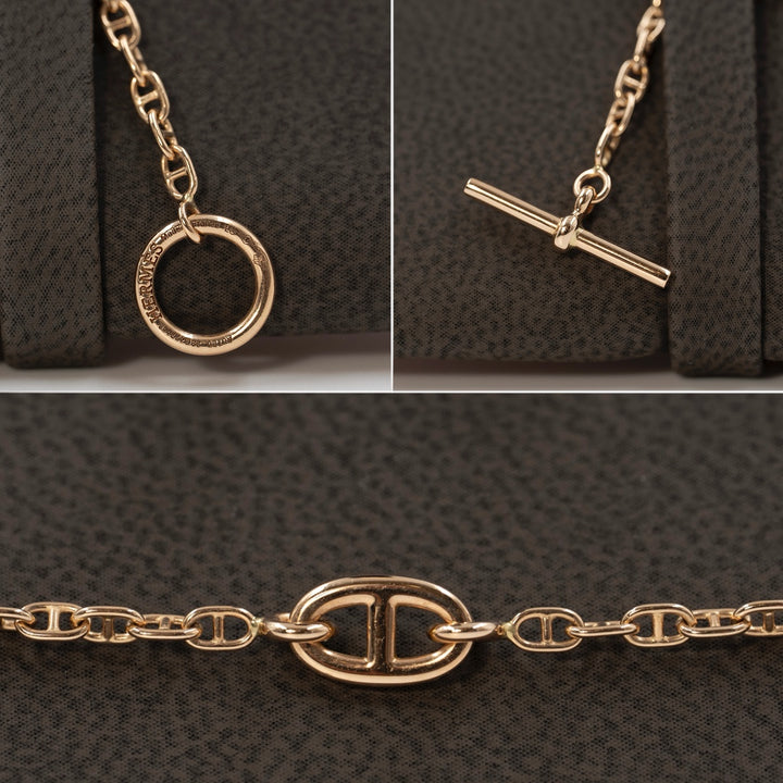 Hermès Farandole Very Small Model Bracelet in Rose Gold - Gemaee  UAE