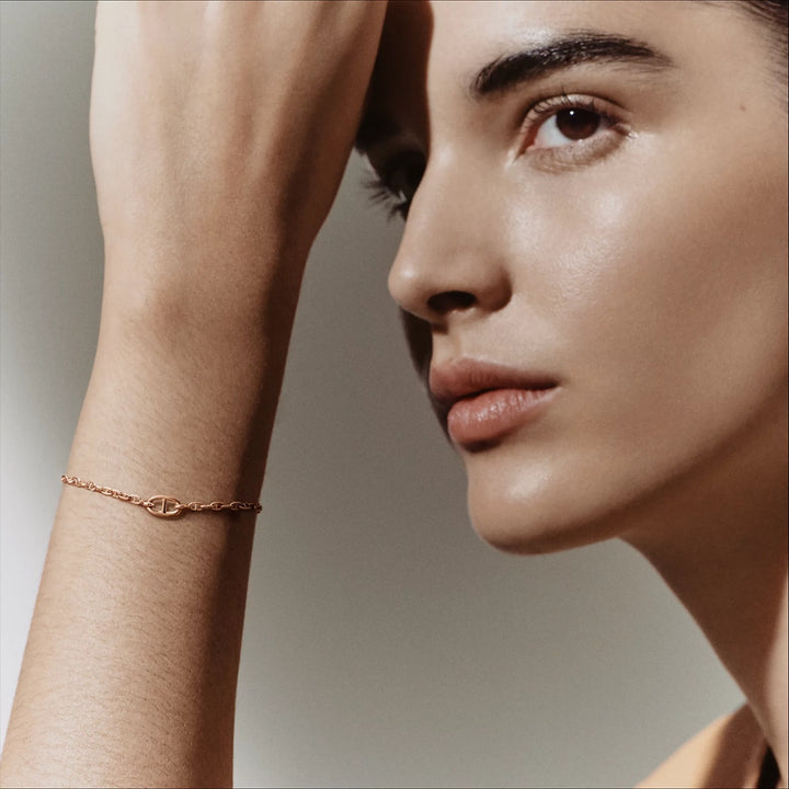 Hermès Farandole Very Small Model Bracelet in Rose Gold - Gemaee  UAE