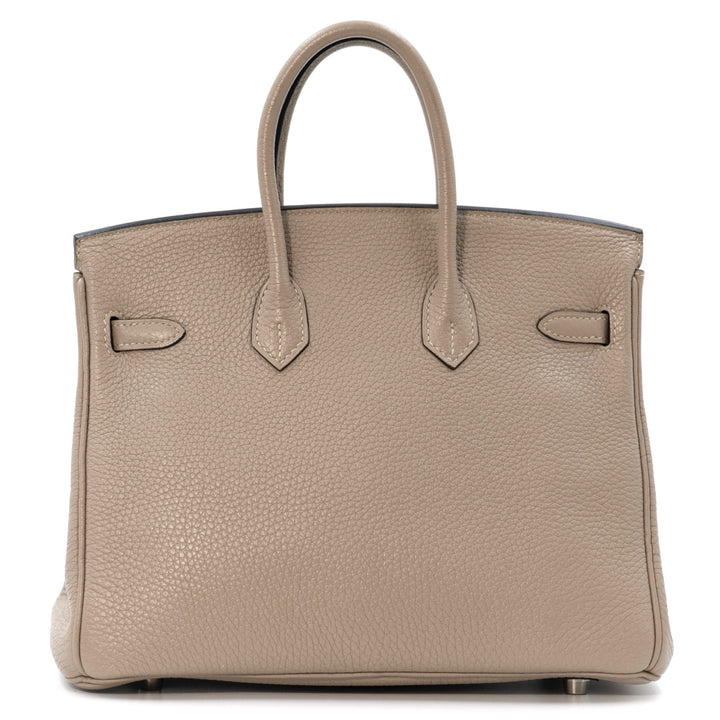 Hermès Birkin 25 Clemence Leather Handbag - Gemaee  UAE
