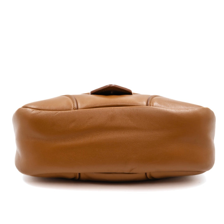 Prada Moon Re Edition 2002 Padded Nappa Leather Bag  Caramel - Gemaee  UAE
