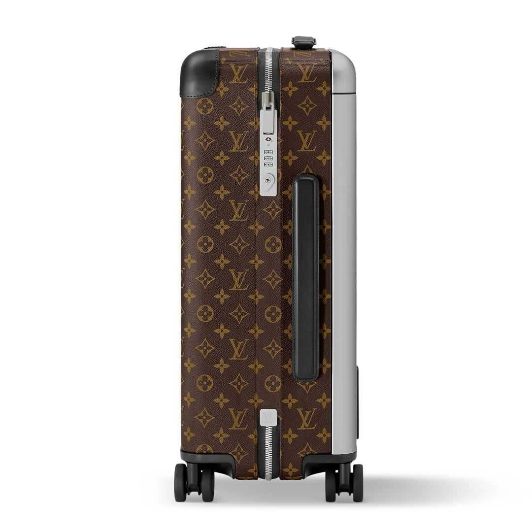 Louis Vuitton Horizon 55 Rolling Suitcase  Monogram Macassar Canvas with Aluminum Hardware - Gemaee  UAE