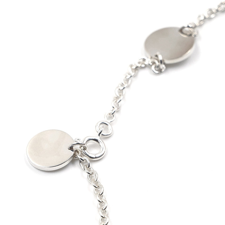Hermès Ex-Libris Long Necklace in Sterling Silver and Rose Gold - Gemaee  UAE
