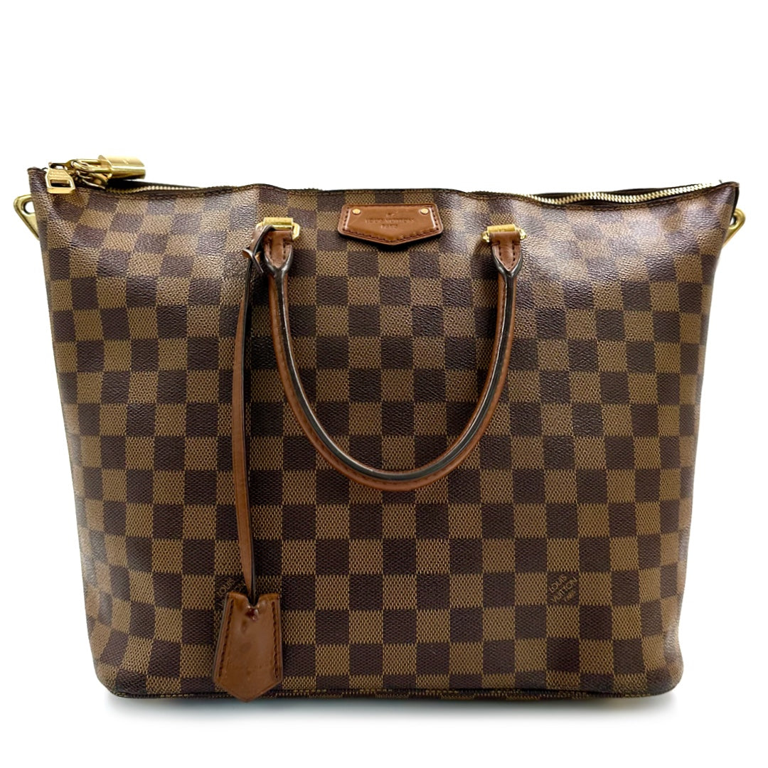 Louis Vuitton Damier Ebene Canvas Belmont PM Tote Bag - Gemaee  UAE