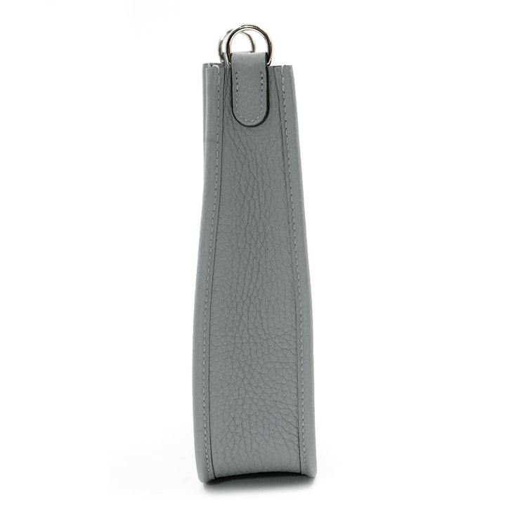 Hermès Evelyne 16 TPM Gris Pantin Clemence Leather with Palladium Hardware