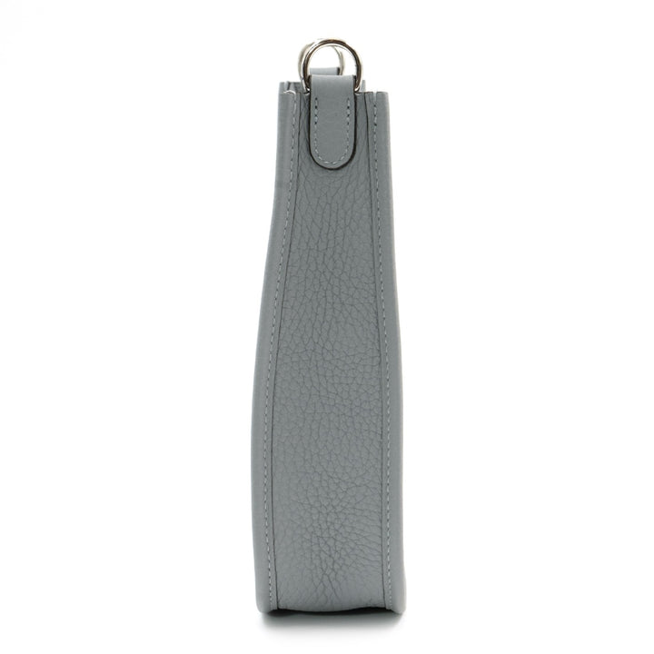 Hermès Evelyne 16 TPM Gris Pantin Clemence Leather with Palladium Hardware