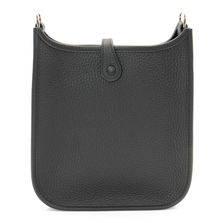Hermès Evelyne 16 Amazone in Noir Clemence Leather with Palladium Hardware