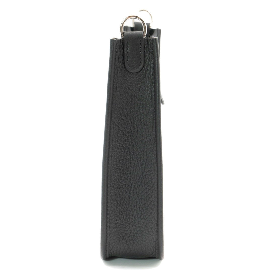 Hermès Evelyne 16 Amazone in Noir Clemence Leather with Palladium Hardware