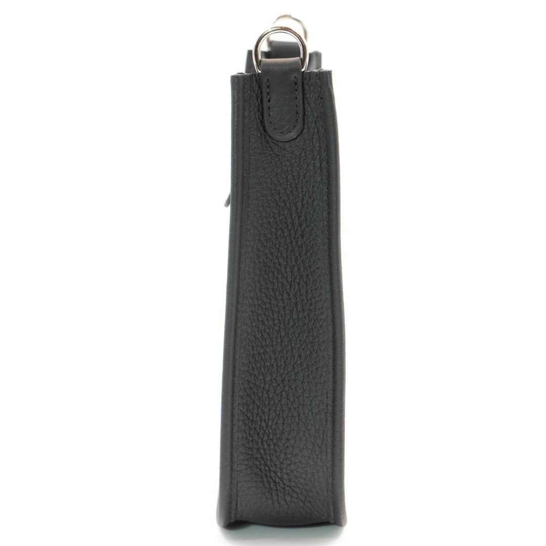 Hermès Evelyne 16 Amazone in Noir Clemence Leather with Palladium Hardware