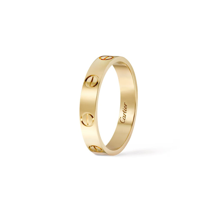 Cartier LOVE Ring Small Model in 18K Yellow Gold - Gemaee  UAE