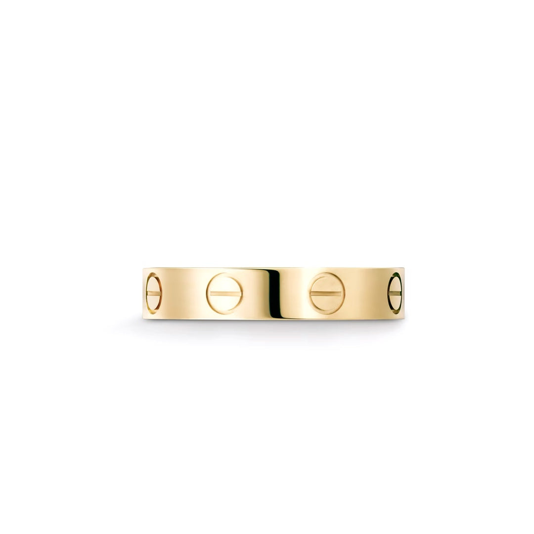 Cartier LOVE Ring Small Model in 18K Yellow Gold - Gemaee  UAE