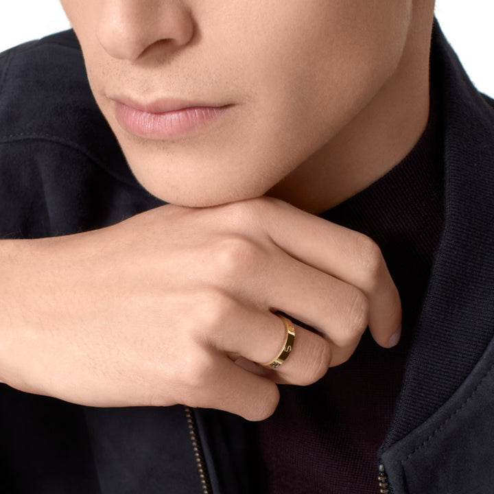 Cartier LOVE Ring Small Model in 18K Yellow Gold - Gemaee  UAE