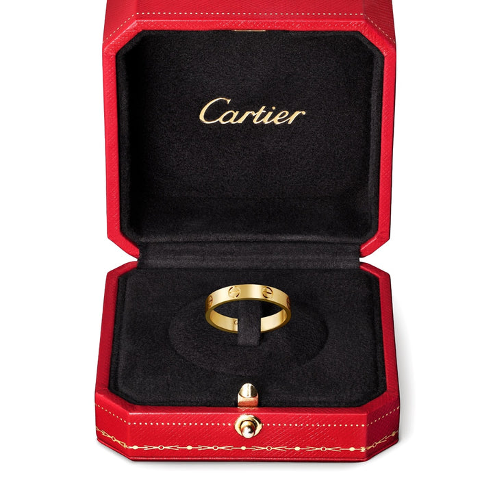 Cartier LOVE Ring Small Model in 18K Yellow Gold - Gemaee  UAE