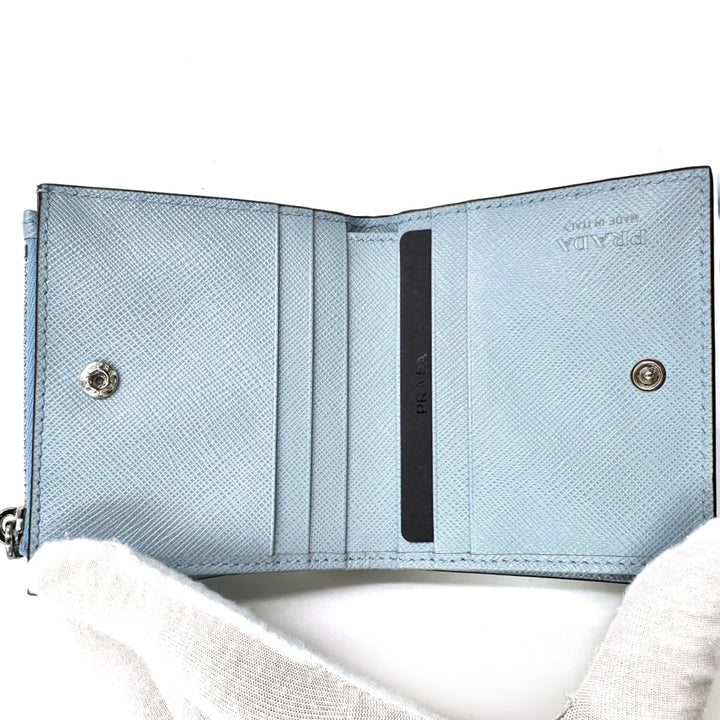 Prada Saffiano Leather small wallet - Gemaee  UAE