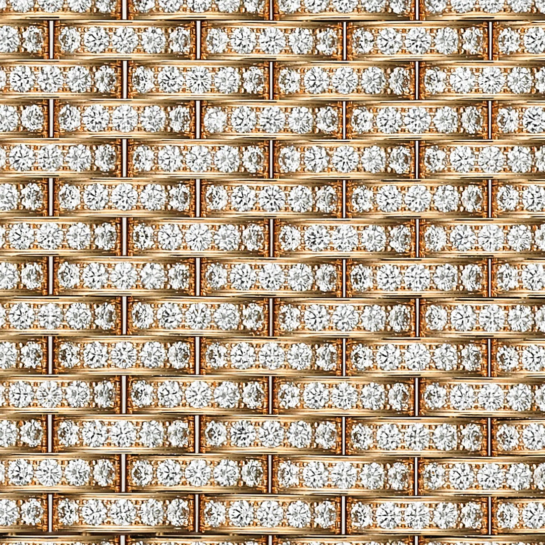 Cartier Agrafe Cuff Bracelet in Rose Gold