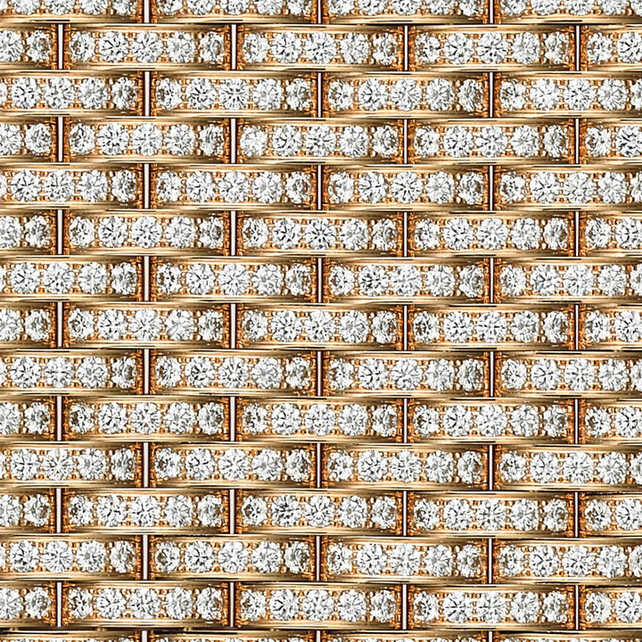 Cartier Agrafe Cuff Bracelet in Rose Gold