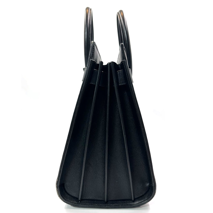 Saint Laurent Small Sac de Jour Tote in Blue/Black Leather - Gemaee  UAE