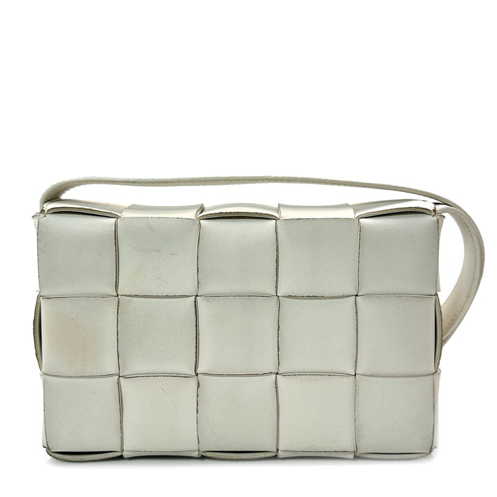 Bottega Veneta Medium Cassette Shoulder Bag in Intrecciato Leather - Gemaee  UAE