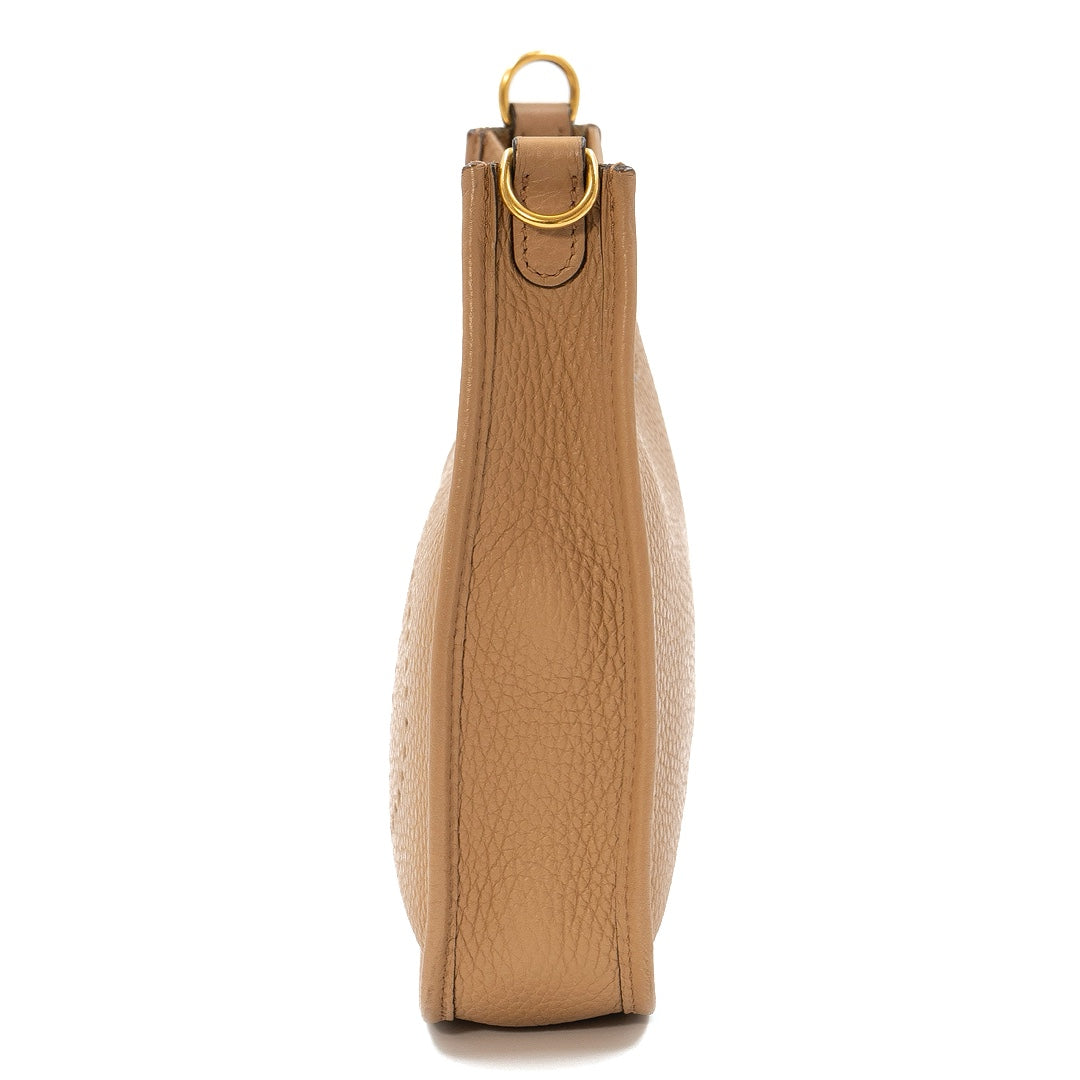 Hermès Evelyne TPM 16 Chai Taurillon Clemence with Gold Hardware - Gemaee  UAE