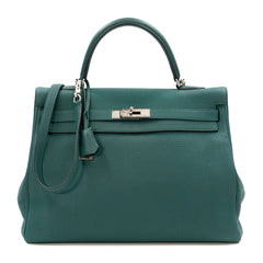 Hermès Birkin 35 Malachite Togo Leather with Palladium Hardware