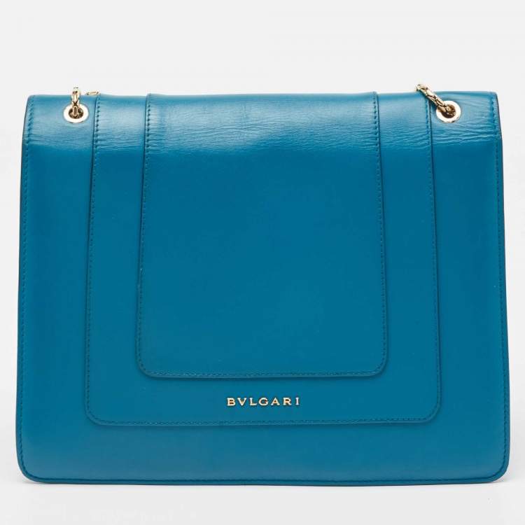 Bulgari Serpenti Forever Leather Shoulder Bag