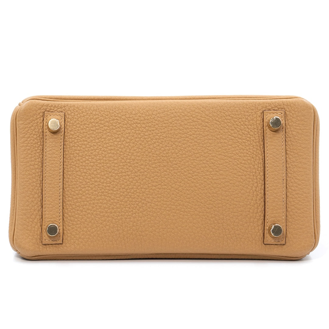 Hermès Birkin 25 Chai Togo Leather Gold Hardware