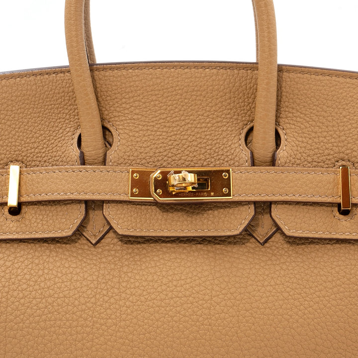 Hermès Birkin 25 Chai Togo Leather Gold Hardware