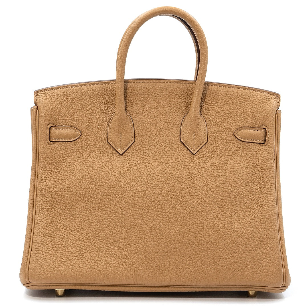 Hermès Birkin 25 Chai Togo Leather Gold Hardware