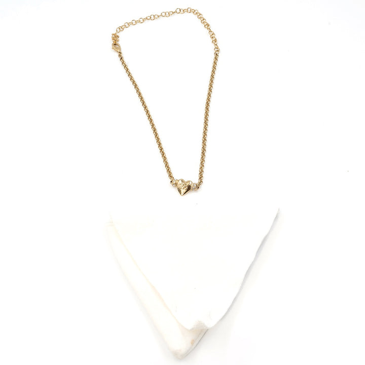 Chanel Heart Pendant Necklace
