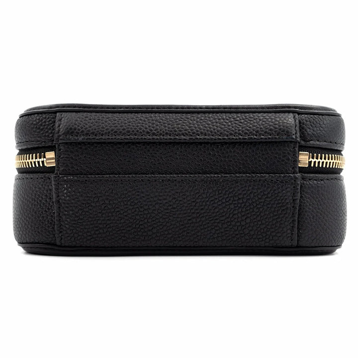 Chanel CC Filigree Vanity Shoulder Bag (Grained Calfskin) mini size
