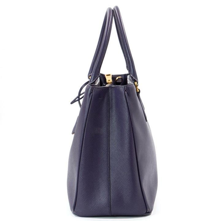 Prada Galleria Medium Saffiano Leather Bag in Purple