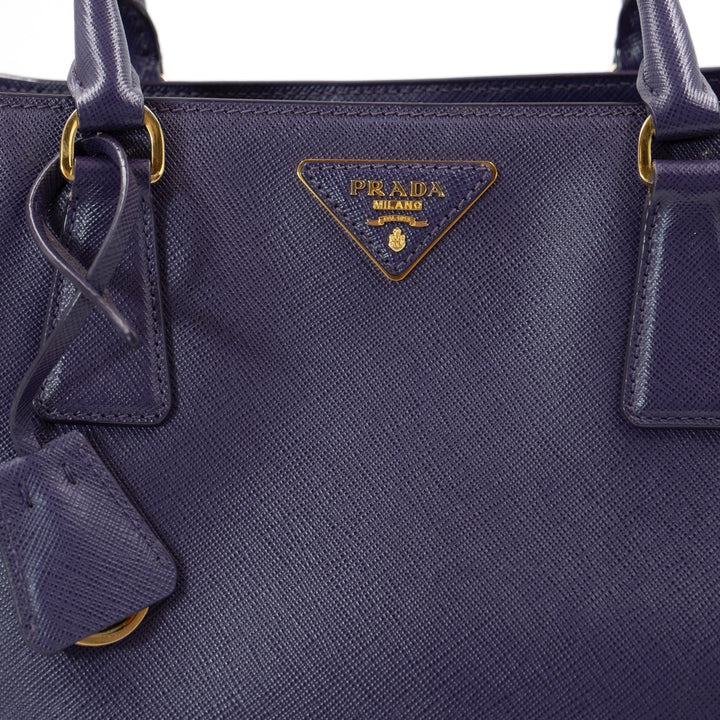 Prada Galleria Medium Saffiano Leather Bag in Purple