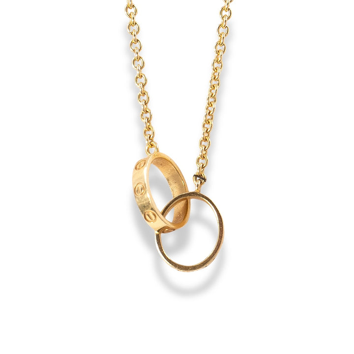 Cartier Love Pendant Necklace in 18K Yellow Gold
