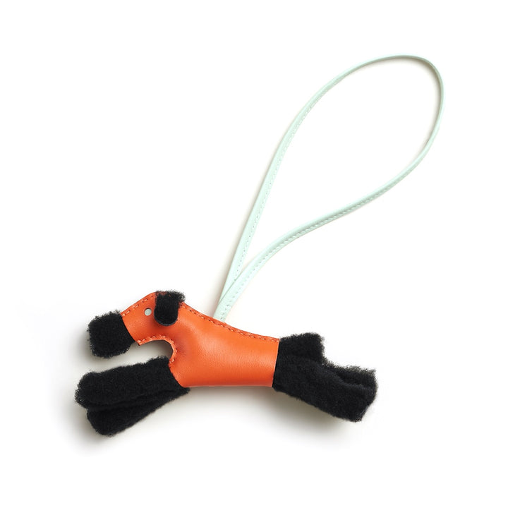 Hermès Budy Charm - Noir/Feu/Vert Peppermint - Gemaee  UAE