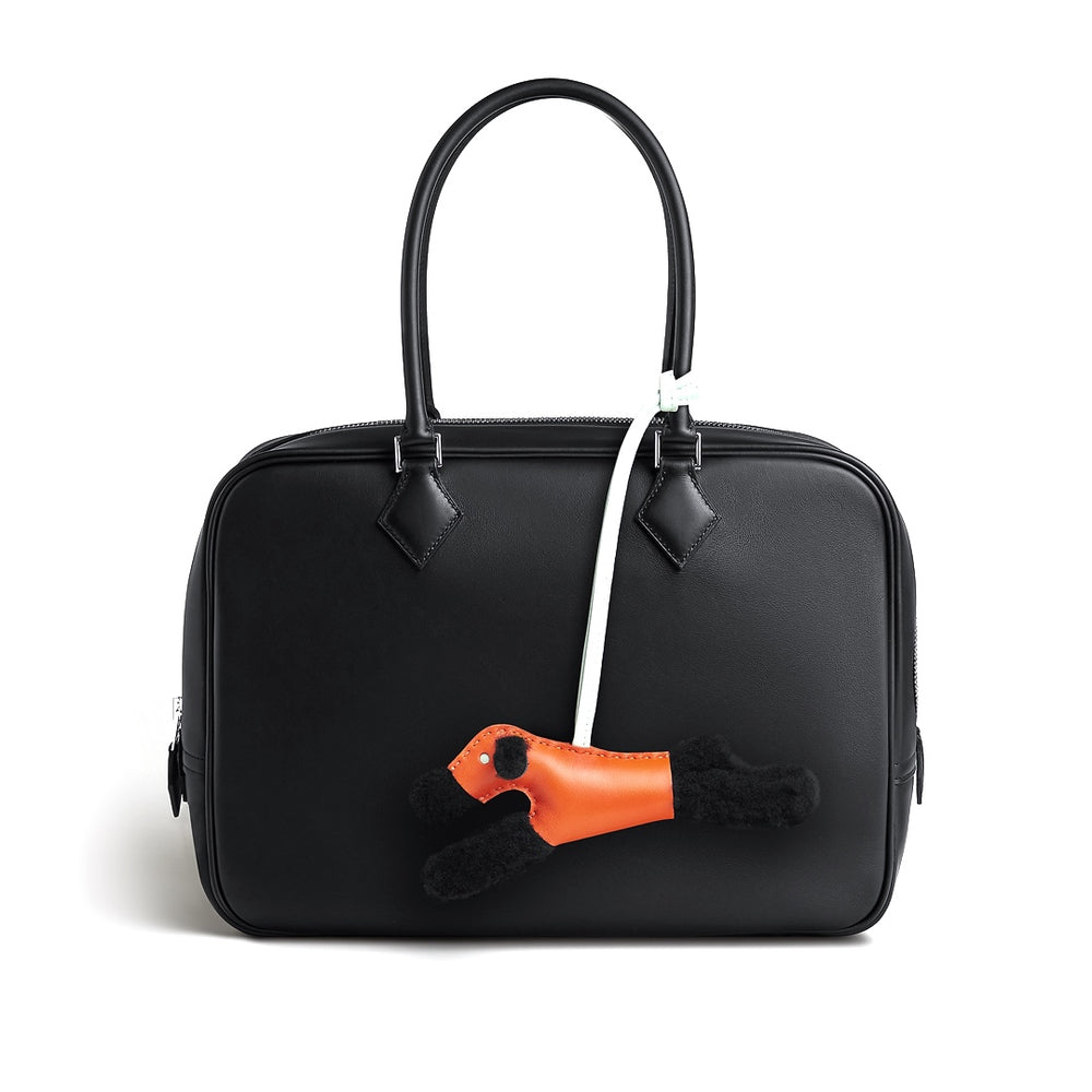 Hermès Budy Charm - Noir/Feu/Vert Peppermint - Gemaee  UAE