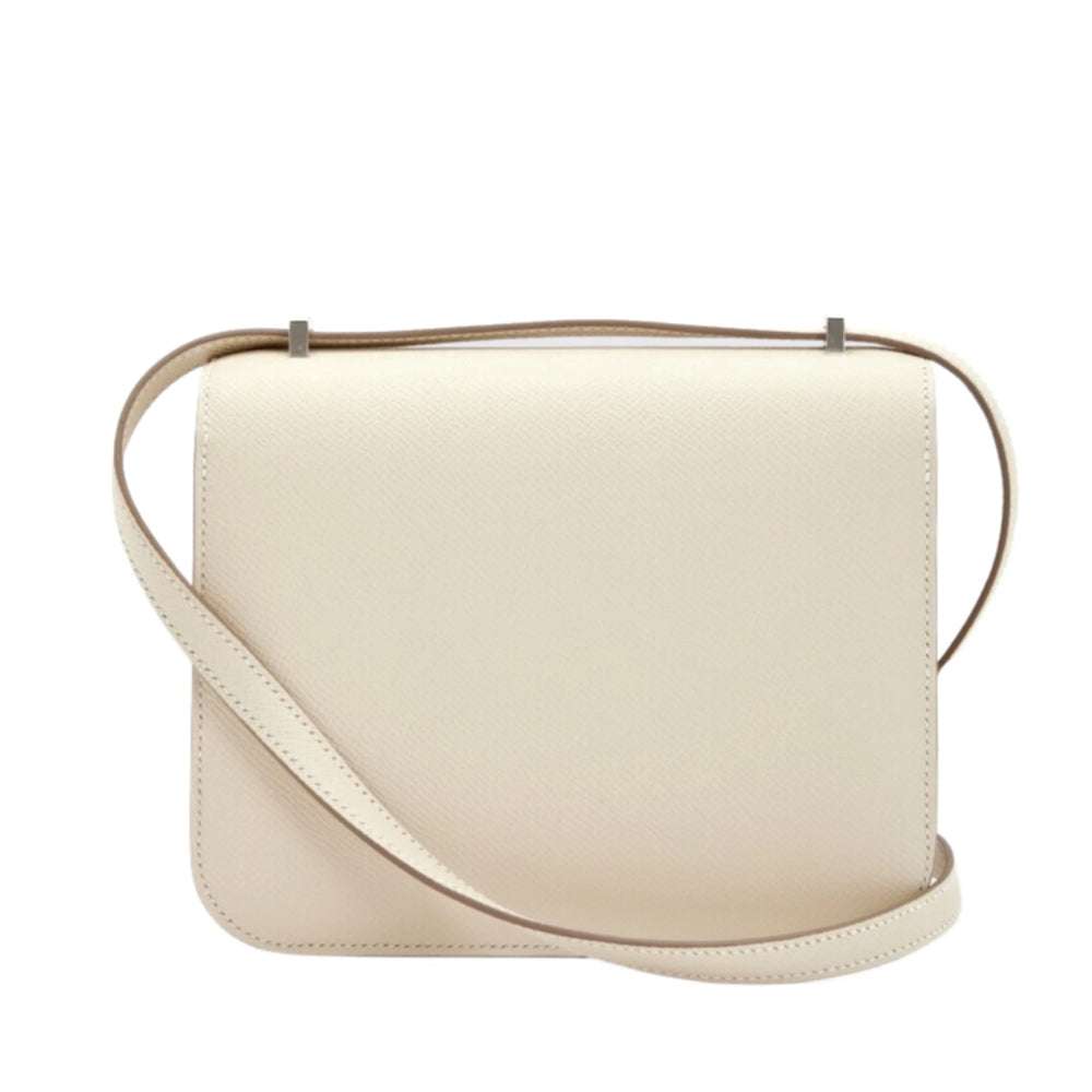 Hermès Constance 18 in Craie Epsom Leather with Palladium Hardware - Gemaee  UAE