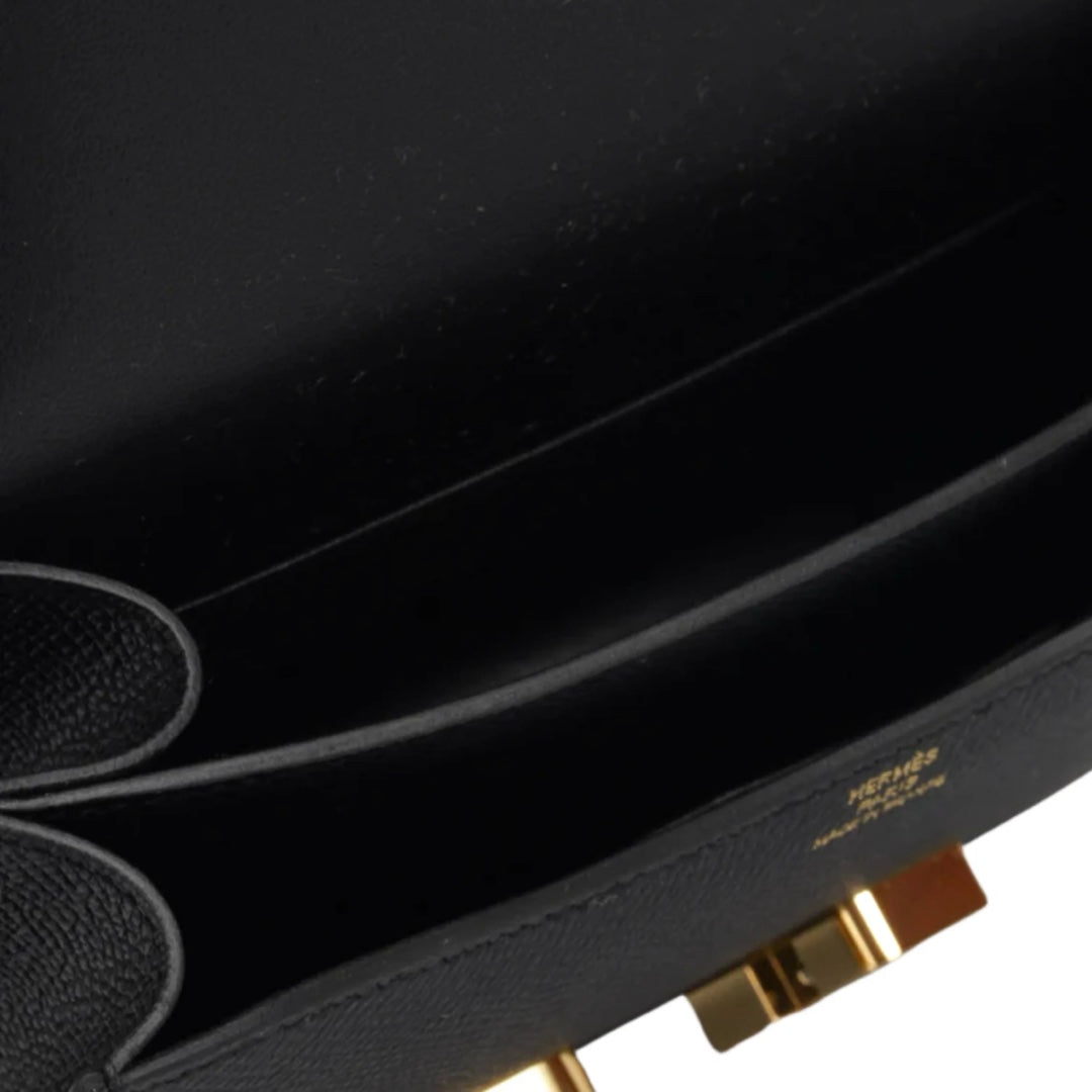 Hermès Constance 18 in Noir Epsom Leather with Gold Hardware - Gemaee  UAE