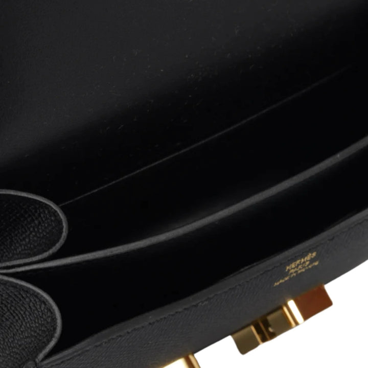 Hermès Constance 18 in Noir Epsom Leather with Gold Hardware - Gemaee  UAE