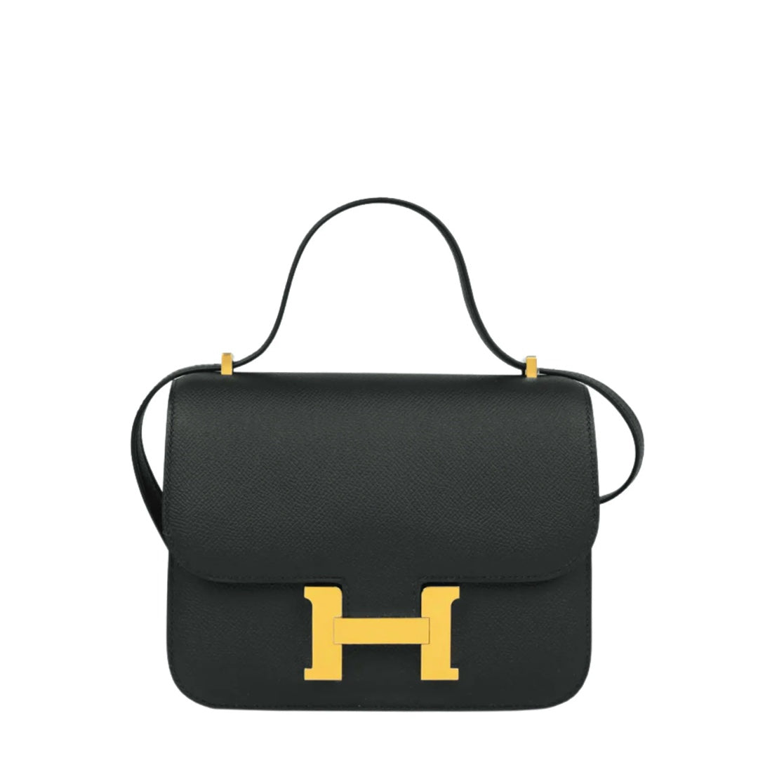 Hermès Constance 18 in Noir Epsom Leather with Gold Hardware - Gemaee  UAE