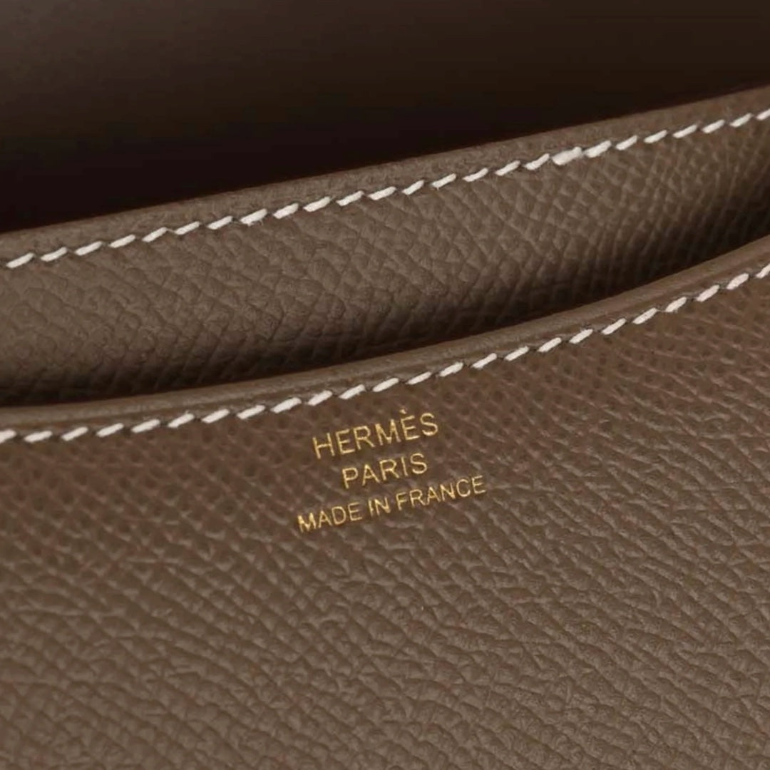 Hermès Constance 18 in Etoupe Epsom Leather with Gold Hardware - Gemaee  UAE