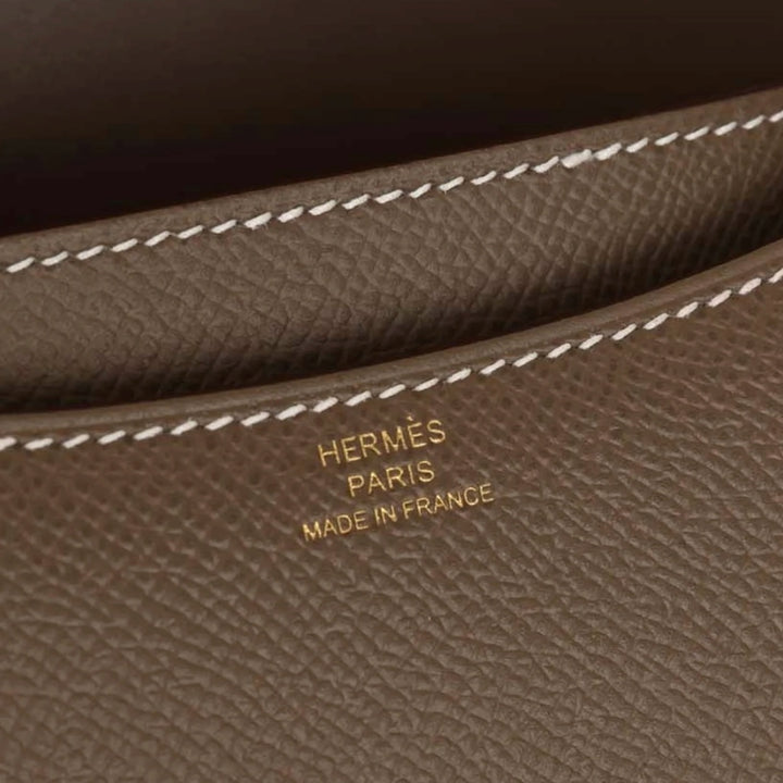 Hermès Constance 18 in Etoupe Epsom Leather with Gold Hardware - Gemaee  UAE