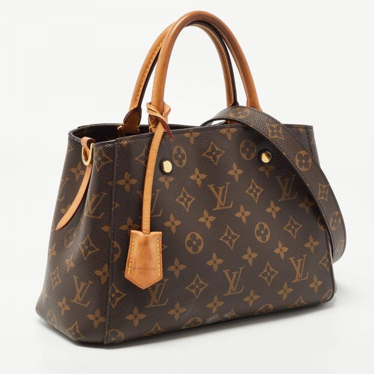 Louis Vuitton Montaigne BB Bag in Monogram Canvas