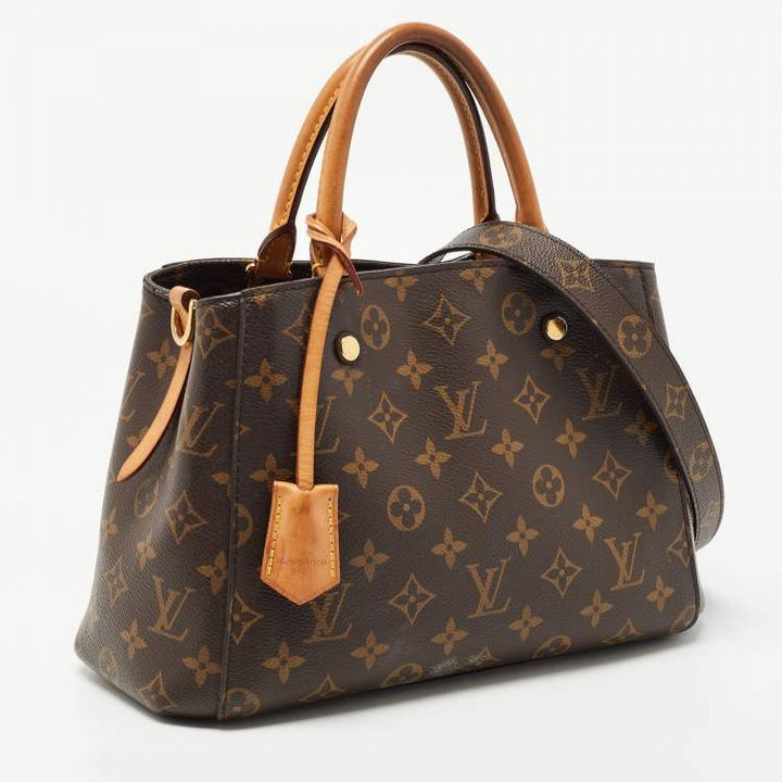 Louis Vuitton Montaigne BB Bag in Monogram Canvas