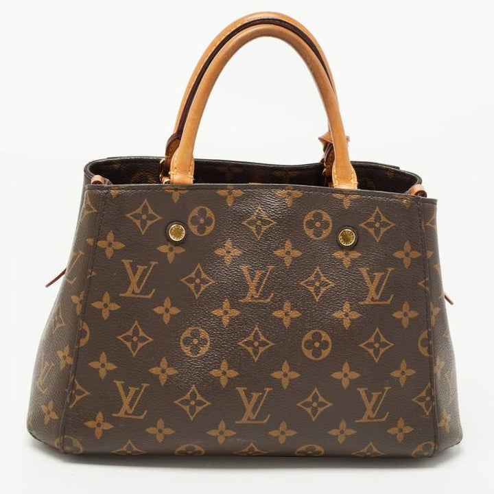Louis Vuitton Montaigne BB Bag in Monogram Canvas