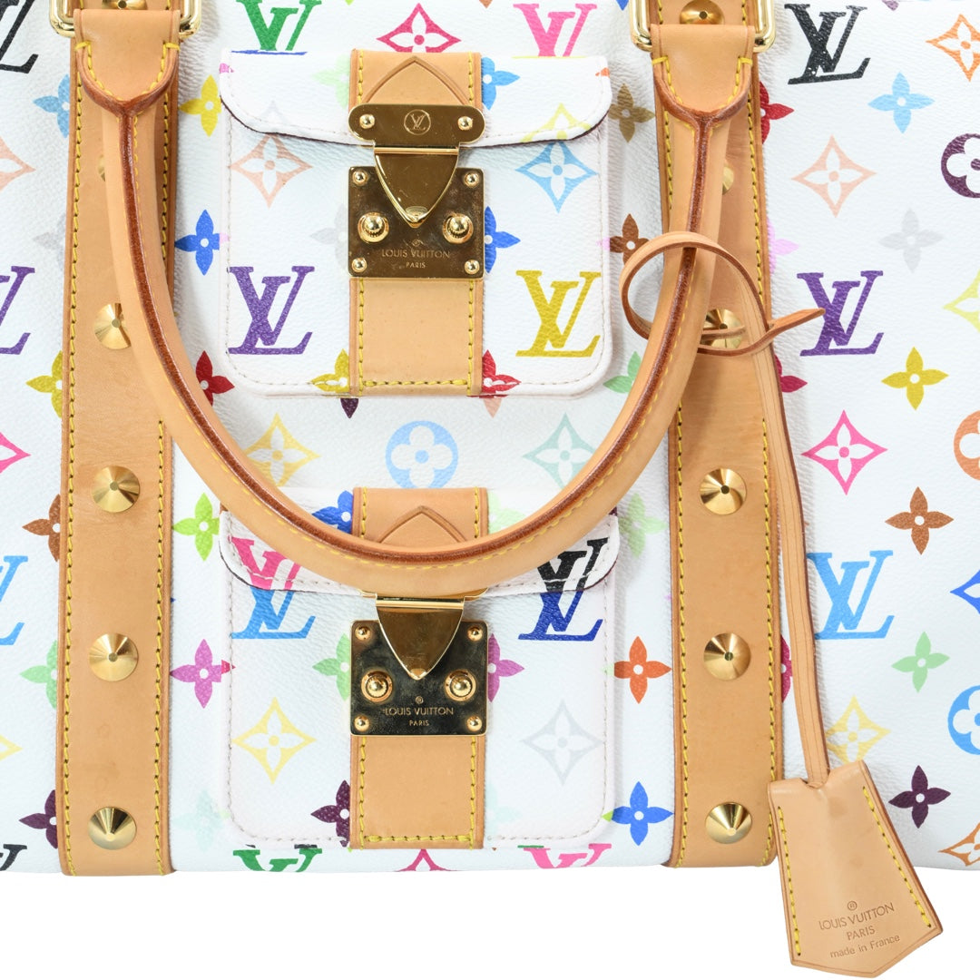 Louis Vuitton LV x Timberland Keepall Bandoulière 45 in Monogram Canvas with Leather Trim and Gold Tone Hardware