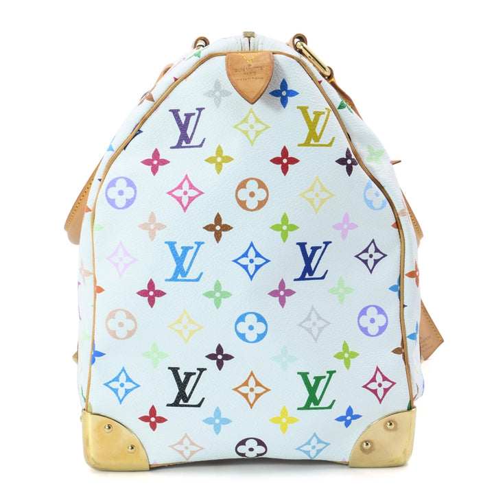 Louis Vuitton LV x Timberland Keepall Bandoulière 45 in Monogram Canvas with Leather Trim and Gold Tone Hardware